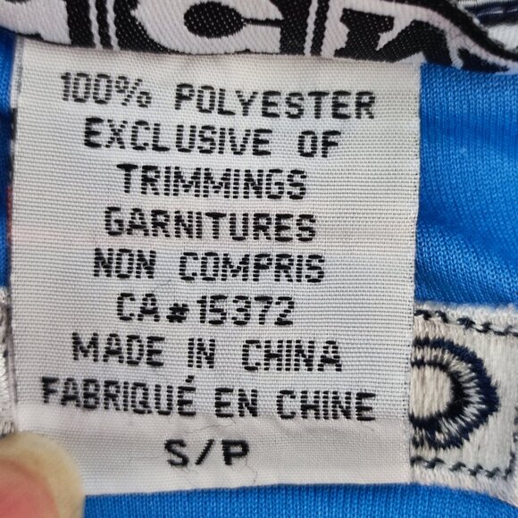 CCM Baseball Jersey boys size S Blue With Graphic Design - Picture 5 of 5